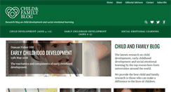 Desktop Screenshot of childandfamilyblog.com