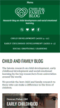 Mobile Screenshot of childandfamilyblog.com