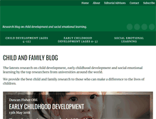 Tablet Screenshot of childandfamilyblog.com